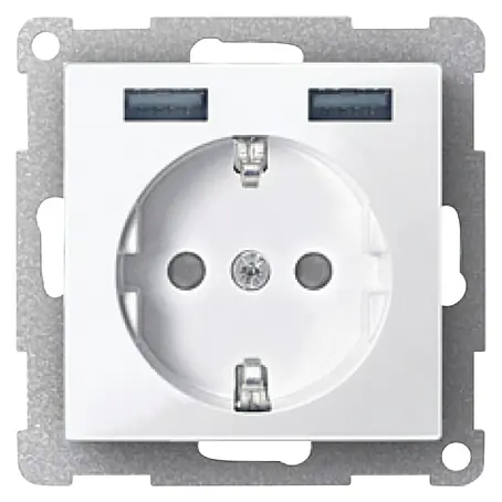 Merten System M USB-Steckdose MEG2366-0319