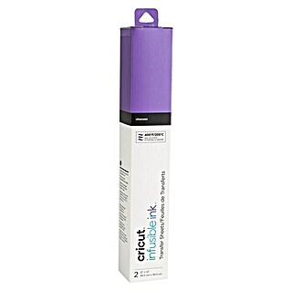 Cricut Transferfolie Infusible Ink (2 Stk., Ultraviolet, L x B: 30,5 x 30,5 cm)