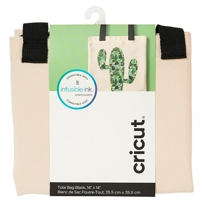 Cricut Stoffbeutel Medium für Infusible Ink (Beige/Schwarz, L x B: 35,5 x 35,5 cm, 100 % Polyester) | BAUHAUS