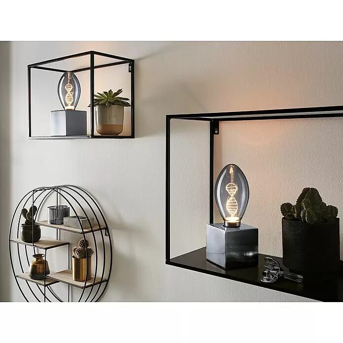 Paulmann Inner Glow LED-Lampe Vintage Glühlampenform E27 - E27, Nicht Dimmbar, Gelb, 90 lm, 3,5 W, Kerze, Farbe: Smoky - Stimmungsaufnahme