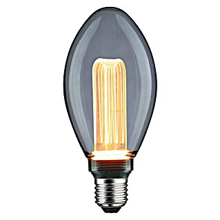 Paulmann Inner Glow Bombilla LED Inner Glow (E27, No regulable, Amarillo, 80 lm, 3,5 W, Vela, Color: Smoky)