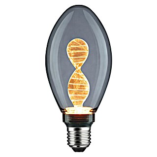 Paulmann Inner Glow LED-Lampe Vintage Glühlampenform E27 (E27, Nicht Dimmbar, Gelb, 90 lm, 3,5 W, Kerze, Farbe: Smoky)