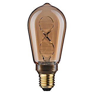 Paulmann Inner Glow LED-Leuchtmittel Helix (E27, 3,5 W, 180 lm, Tropfen, Gold)