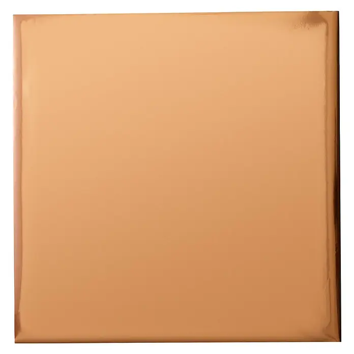 Cricut Transferfolie - 8 Stk., Roségold, L x B: 30 x 30 cm - Kupferfarbenes Folienquadrat mit glänzender Oberfläche, ideal für Bastelarbeiten, Dekorationen und Verpackungen.