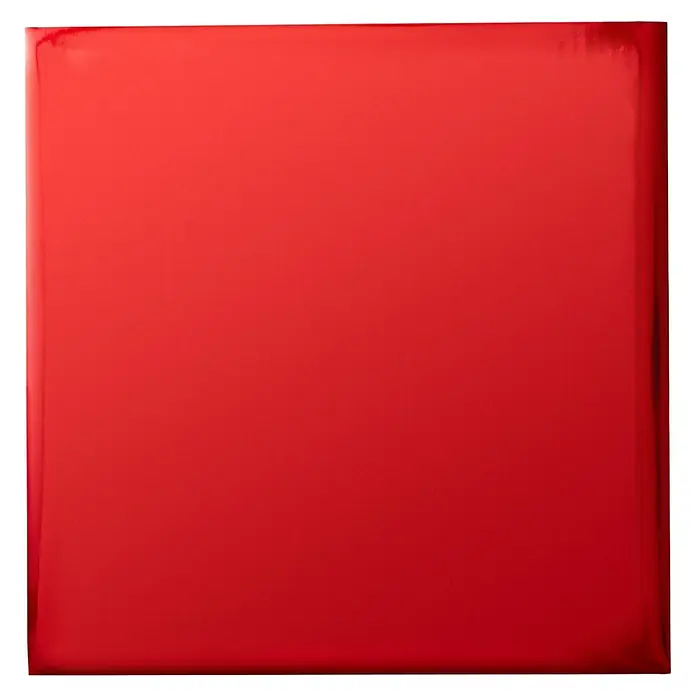 Cricut Transferfolie - 8 Stk., Rot, L x B: 30 x 30 cm - Rotes, glänzendes quadratisches Produkt, das sich perfekt als Hintergrund oder zur Hervorhebung eignet. Minimalistisch und auffällig.