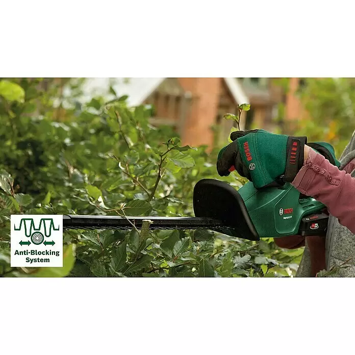 Bosch Power for All 18V Akku-Heckenschere EasyHedgeCut 18V-45 - 18 V, Li-Ionen, Ohne Akku, Schnittlänge: 40 cm - Anwendungsbeispiel