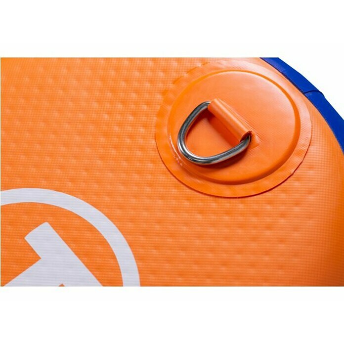 Talamex SUP-Board-Set 7.6 WaveL x B x H: 232 x 60 x 10 cm, Nutzlast: 60 kg, Aufblasbar, Orange/Blau Detail Shot