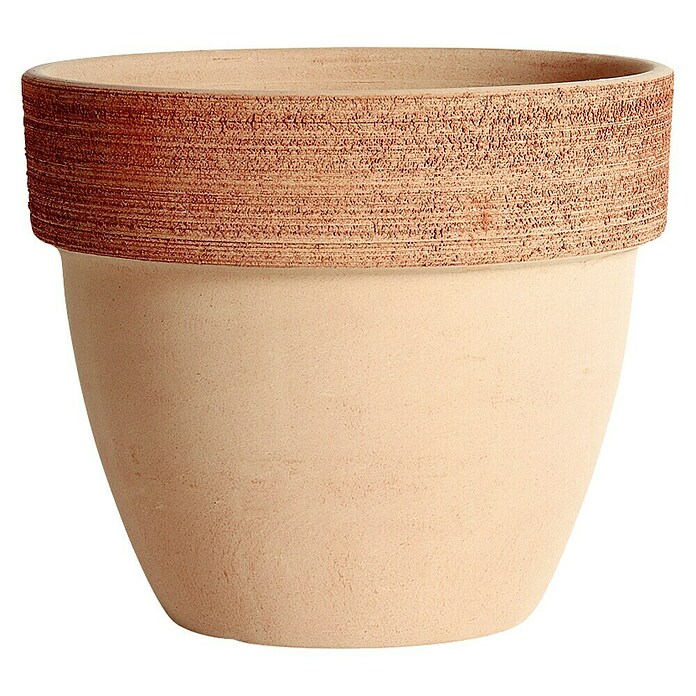 Cvetlični lonec Graffiato Palladio  (Maksimalni zunanji premer: 40 cm, Naravni materiali) | 8451 - Terracotta Pflanzgefäße | IAKB - Gefäße Outdoor | IAK - Gefässe,Deko outdoor, Zeitschriften | IA - Gartenhartware | I - Stadtgarten | BAUHAUS