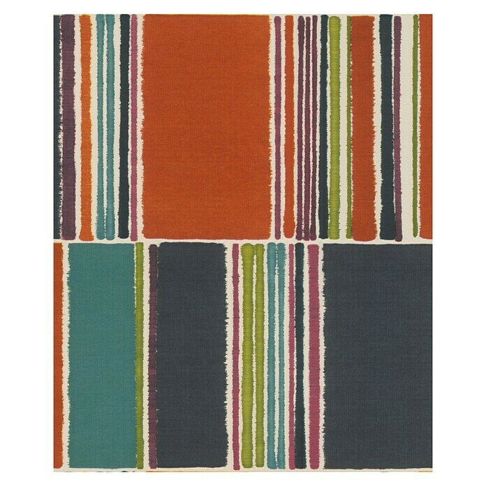 Rasch Florentine III Vliestapete Patchwork (Bunt, Grafisch, 10,05 x 0,53 m) | BAUHAUS