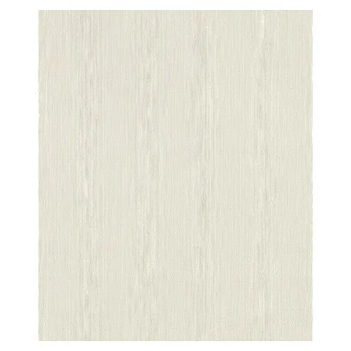 Rasch Florentine III Vliestapete - Weiß, Uni, 10,05 x 0,53 m - Elegantes, elfenbeinfarbenes Textil mit feiner Struktur, ideal für Vorhänge oder Möbelbezüge. Ein zeitloser Stoff für stilvolle Interieurs.