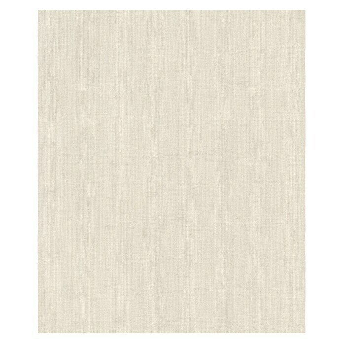 Rasch Florentine III Vliestapete (Leinen hell, Uni, 10,05 x 0,53 m)