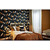 Barbara Home Collection Vliestapete Kraniche (Nachtblau, Tieroptik, 10,05 x 0,53 m) | BAUHAUS