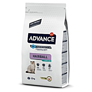 Affinity Advance Pienso seco para gatos Hairball (1,5 kg, 12 meses, Pavo)