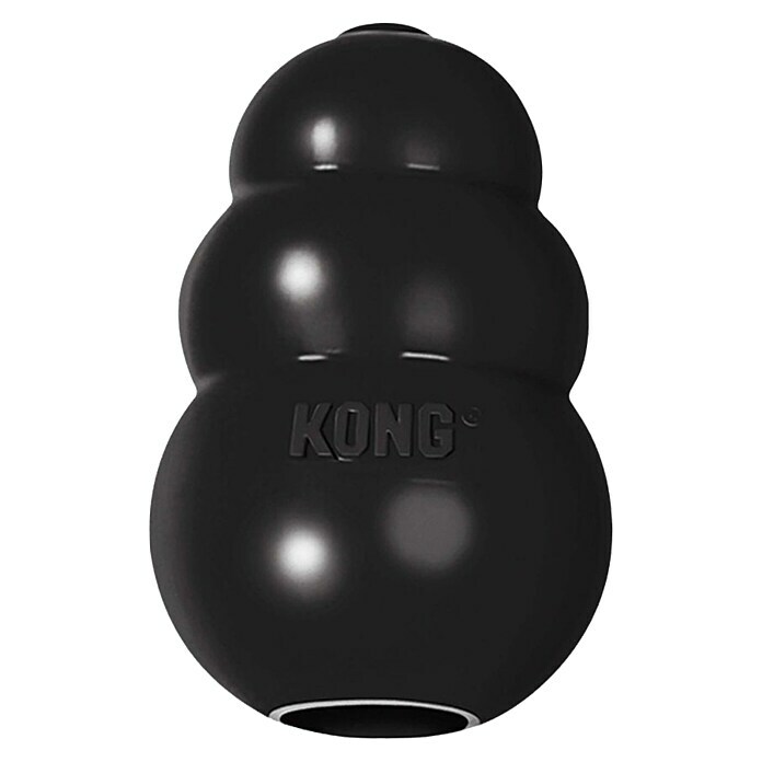 Kong Hondenspeelgoed Extreme M (Lengte: 8 cm, Rubber, Zwart) | BAUHAUS
