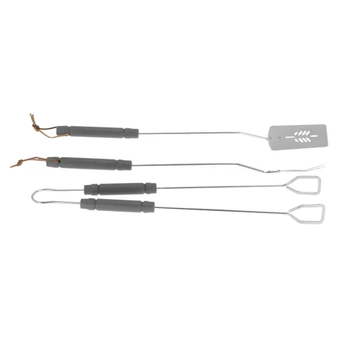 Grillstar Grillbesteck Set - Verchromter Stahl, 3 -tlg.