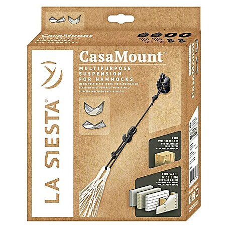 La Siesta Befestigungsanker Casa Mount (Belastbarkeit: 200 kg, Für Hängematten)