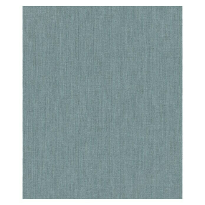 Rasch Florentine III Vliestapete (Petrol, Uni, 10,05 x 0,53 m)