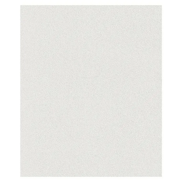 Rasch Wallton Vliestapete Feine Putzstruktur - Weiß, Uni, 10,05 x 0,53 m - Nahaufnahme eines weißen, strukturierten Hintergrunds, ideal für vielseitige Designanwendungen mit subtiler Eleganz.