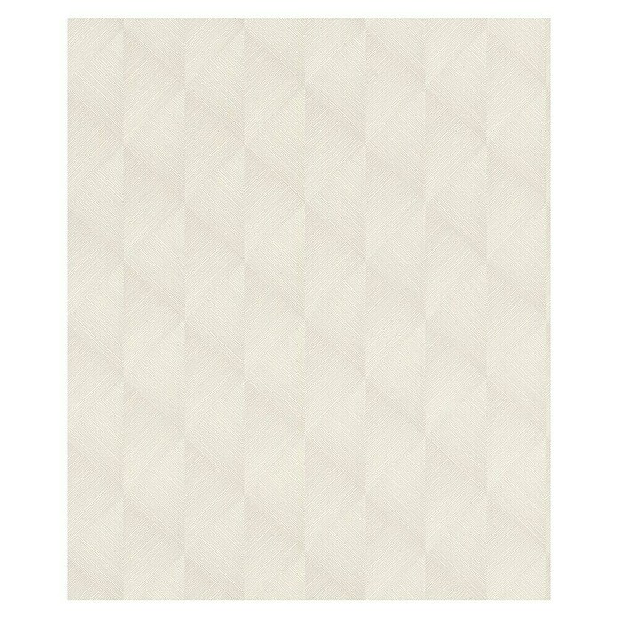 Rasch Tropical House Vliestapete (Altweiß, Grafisch, 10,05 x 0,53 m)