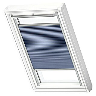 Velux Dachfensterplissee FHC SK08 1156S (Farbe: Nachtblau - 1156S, Farbe Schiene: Aluminium, Manuell)