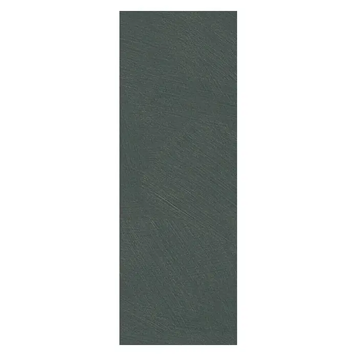 SCHÖNER WOHNEN-Farbe Trendstruktur Farbeffektputz Metall-Optik Effektfarbe - Graphit, Glänzend, 375 ml - Nahaufnahme einer stilvollen, anthrazitfarbenen Wandfliese mit dezenter Textur. Perfekt für moderne Innenräume und minimalistische Designs.