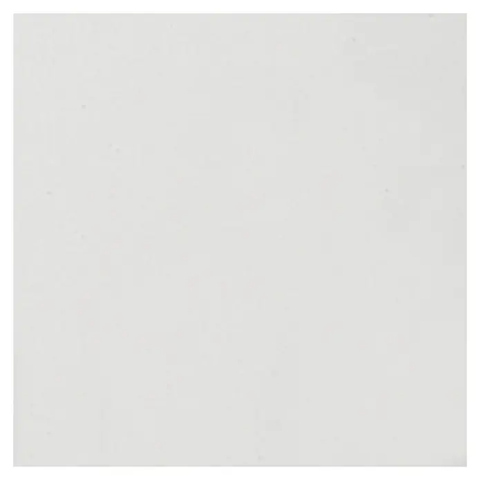 Placo Saint-Gobain Placa para techo Decogips Apolo E-24 - L x An: 60 x 60 cm, Blanco - Textura blanca sobre una imagen cuadrada con un fino borde negro.