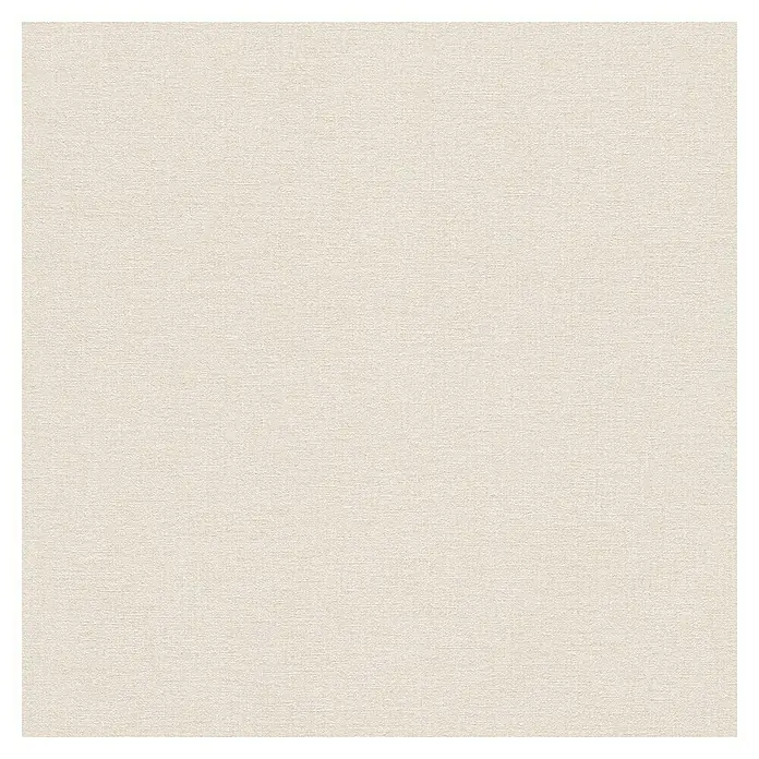 Rasch Salsa Vliestapete - Beige, Uni, 10,05 x 0,53 m - Nahaufnahme einer Textiloberfläche in einem hellen Beigeton, die eine feine, gleichmäßige Textur aufweist, ideal für Hintergründe.