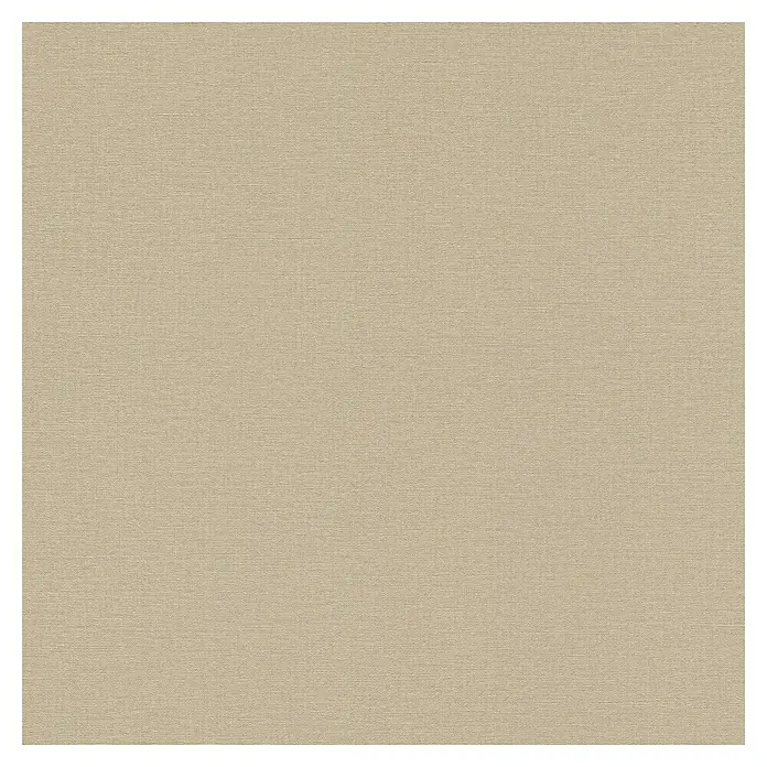 Rasch Salsa Vliestapete TextilstrukturHellbraun, Uni, 10,05 x 0,53 m - Nahaufnahme eines beigen Stoffes, der eine feine Textur und eine warme, neutrale Farbgebung aufweist. Ideal für vielfältige Designprojekte.