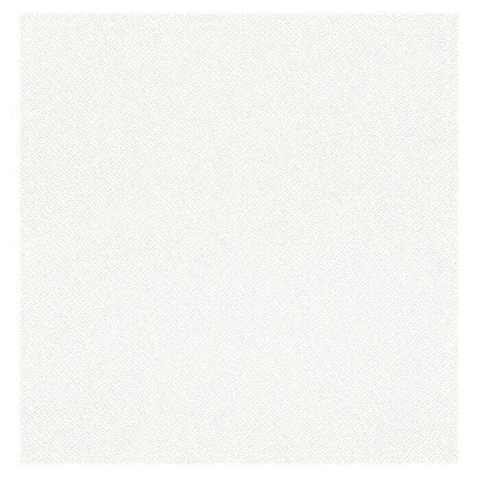 Rasch Wallton Vliestapete Feel Good (Weiß, Uni, 10,05 x 0,53 m)