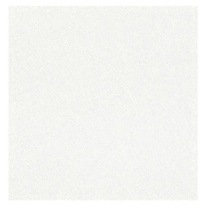 Rasch Wallton Vliestapete Feel Good - Weiß, Uni, 10,05 x 0,53 m - Texturierter weißer Stoff mit subtilem Muster, ideal für Hintergründe und Designelemente.