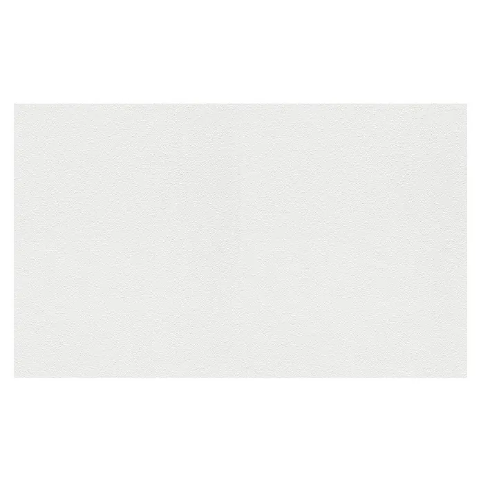 Rasch Wallton Vliestapete Premium Feine Putzstruktur - Weiß, Uni, 25 x 1,06 m - Nahaufnahme einer weißen, strukturierten Leinwand, die eine subtile Tiefe und eine gleichmäßige Textur für künstlerische Projekte bietet.