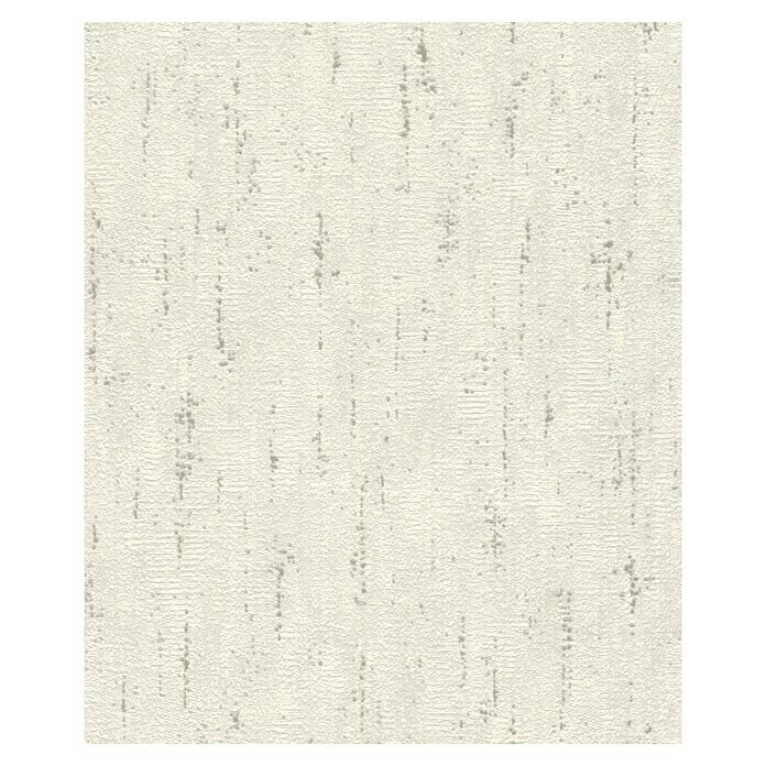 Rasch Tapetenwechsel 2 Vliestapete Struktur (Cremegrau, Uni, 10,05 x 0,53 m)
