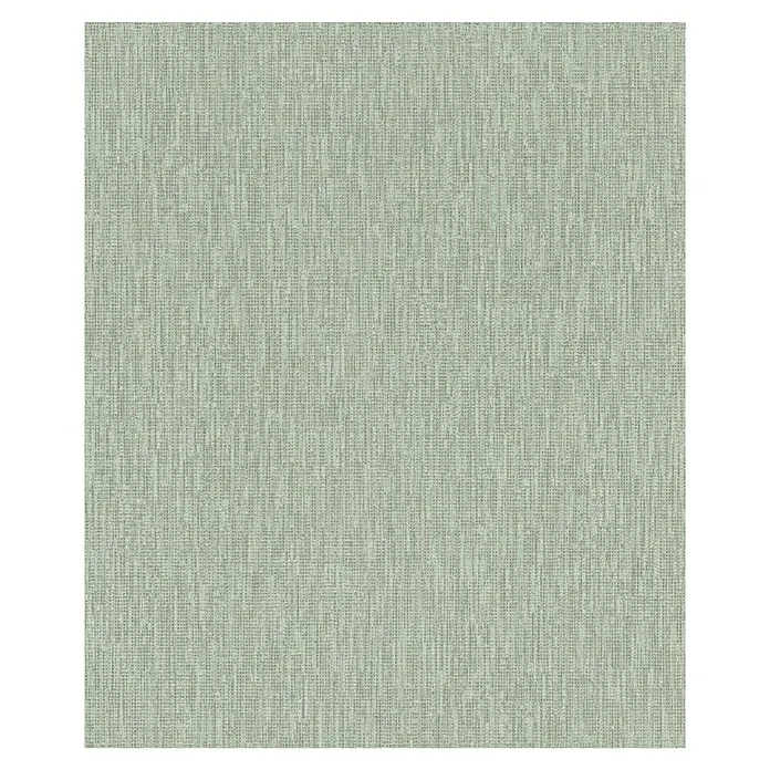 Rasch Florentine III Vliestapete Textile Stoffoptik - Salbei, Uni, 10,05 x 0,53 m - Nahaufnahme eines fein gewebten, hellgrauen Stoffes, ideal für Polsterarbeiten oder textile Wandverkleidungen.