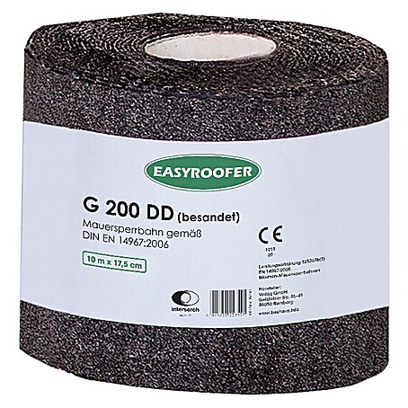 Mauersperrbahn G200 DD (10 m x 17,5 cm)