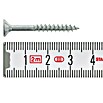 Profi Depot Spanplattenschraube VZ (Ø x L: 4 x 35 mm, 200 Stk., Verzinkt)