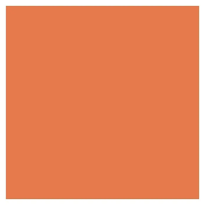 Cricut Joy Vinylfolie Smart Vinyl Permanent - Orange, 122 x 14 cm, Dauerhaft klebend - Ein quadratisches Bild mit einem einfarbigen, matten Orange-Ton, umrandet von einem dünnen, schwarzen Rahmen. Minimalistisch und schlicht.