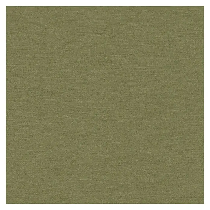 Rasch Salsa Vliestapete - Kaki, Uni, 10,05 x 0,53 m - Einfarbiger Hintergrund mit olivgrüner Textur, ideal für vielseitige Designprojekte und Hintergründe.