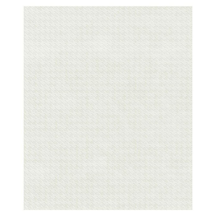 Rasch Wallton Vliestapete Hahnentrittmuster (Weiß, Grafisch, 10,05 x 0,53 m)
