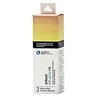 Cricut Transferfolie Infusible Ink (2 Stk., Pink Lemonade, L x B: 30,5 x 11,4 cm)