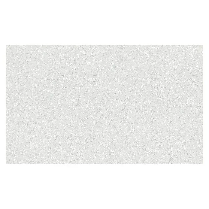 Rasch Wallton Vliestapete Strukturierte Putzoptik - Weiß, Uni, 10,05 x 0,53 m, Grobe Struktur, Glänzend - Eine Nahaufnahme einer weißen, strukturierten Oberfläche mit einem subtilen, fast organischen Muster. Perfekt als neutraler Hintergrund.