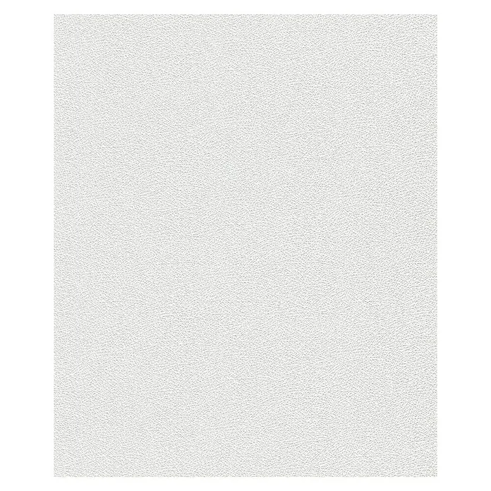 Rasch Wallton Vliestapete Grafisches Linien-Allover - Weiß, Uni, 25 x 1,06 m, Feine Struktur, Glänzend - Nahaufnahme einer strukturierten, weißen Oberfläche, die an feines Leder erinnert und einen edlen Eindruck vermittelt.