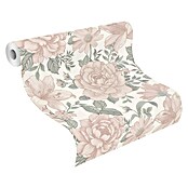 Rasch Bambino XIX Vliestapete Blumen (Rosa, Floral, 10,05 x 0,53 m) | BAUHAUS