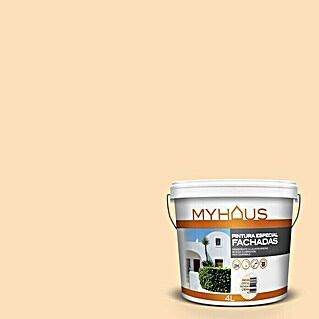 Pintura para fachadas Myhaus (Cream, 4 l, Mate)