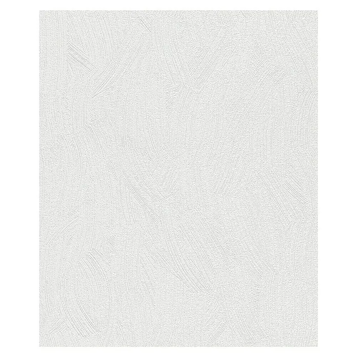 Rasch Wallton Vliestapete Putzstruktur Wischoptik - Weiß, Uni, 25 x 1,06 m - Weißer Hintergrund mit subtiler, unregelmäßiger Textur, ideal für minimalistische Designs und vielseitige Anwendungen.
