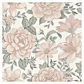 Rasch Bambino XIX Vliestapete Blumen (Rosa, Floral, 10,05 x 0,53 m) | BAUHAUS