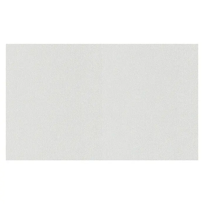 Rasch Wallton Vliestapete Gewebeoptik - Weiß, Uni, 10,05 x 0,53 m, Feine Struktur, Matt - Detailaufnahme einer weißen Leinwand mit feiner Textur, ideal für künstlerische Projekte und hochwertige Präsentationen.