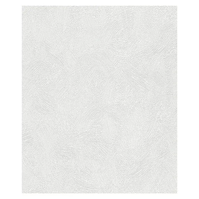 Rasch Wallton Vliestapete Putzstruktur Wisch-Optik - Weiß, Uni, 25 x 1,06 m - Nahaufnahme eines weißen Wandpaneels mit einer strukturierten Oberfläche, ideal für moderne Innenräume und stilvolle Akzente.