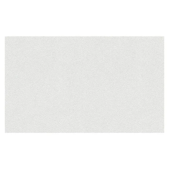 Rasch Wallton Vliestapete Klassische Putzoptik - Weiß, Uni, 25 x 1,06 m, Feine Struktur, Glänzend - Eine Nahaufnahme einer weißen Wand mit einer feinen, strukturierten Oberfläche, ideal als Hintergrund für Produktpräsentationen.