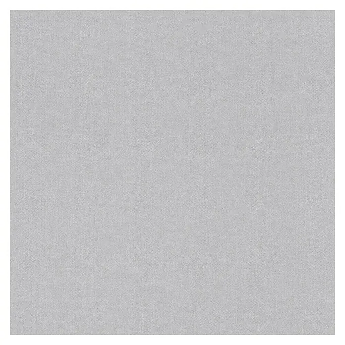 Rasch Bambino XIX Vliestapete - Blaugrau, Uni, 10,05 x 0,53 m - Eine Nahaufnahme eines eleganten, hellgrauen Stoffes mit feiner Textur, ideal für Möbel oder Dekoration.