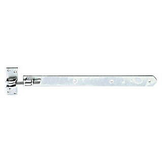Stabilit Dolgi tečaj (Do x Š x V: 500 x 40 x 5 mm, Debelina: 5 mm, Nastavljivo: 0 mm - 30 mm, Pocinkano)